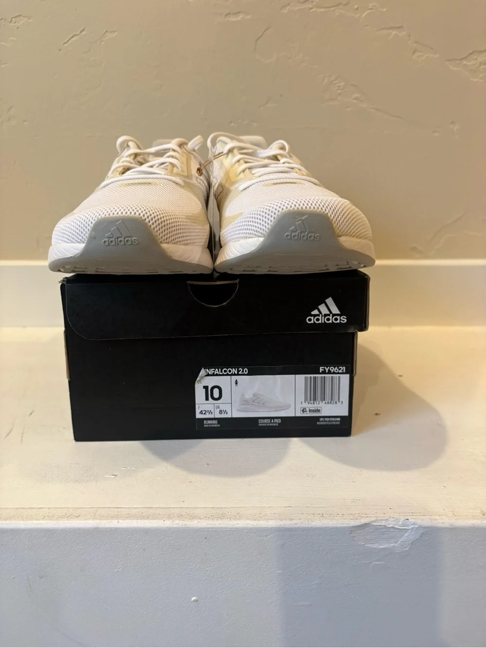 adidas Women's White Athletic Running Sneakers